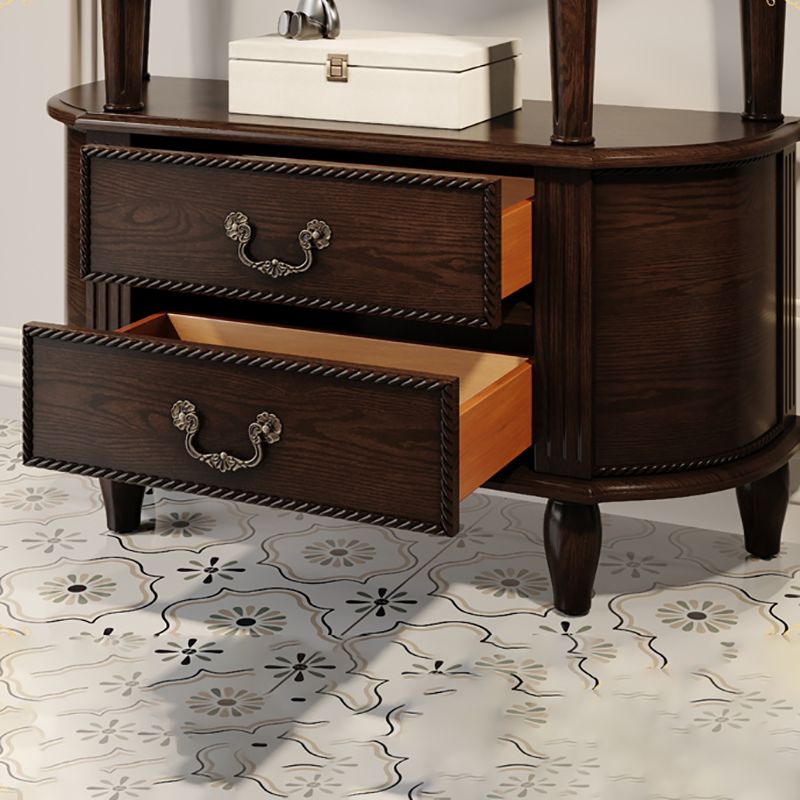 12 Inch Wide Console Table Mid Century Modern Wood Accent Table