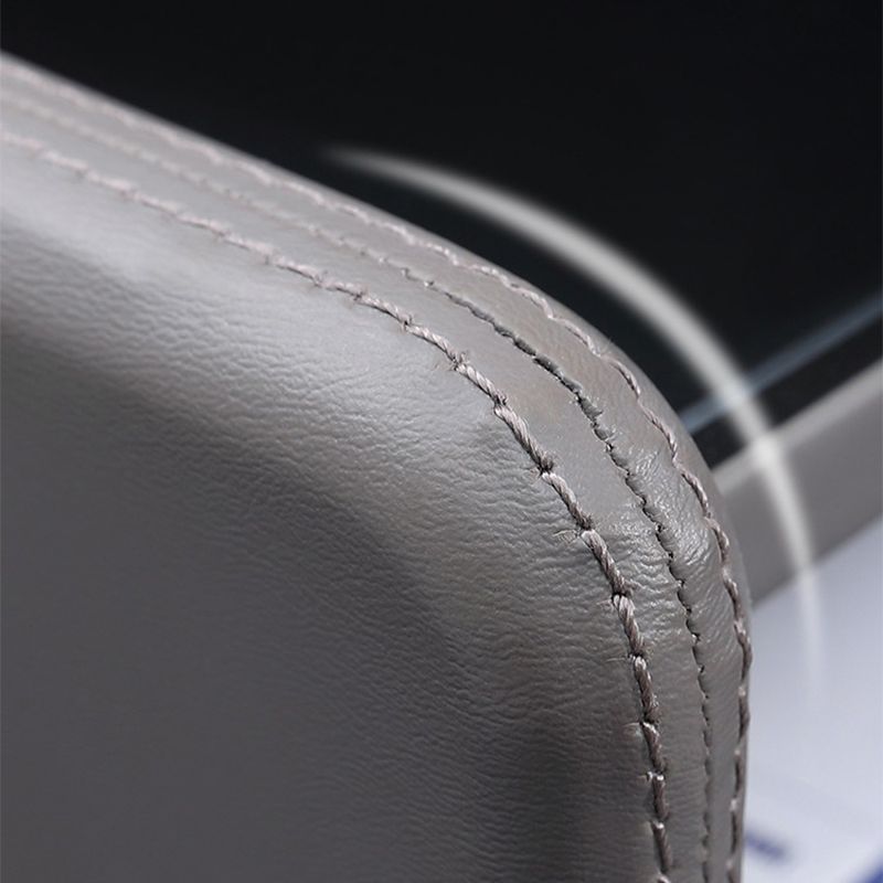 Table de nuit en verre moderne à 2 tirages Rangement de 18 pouces de nuit en bois massif en bois massif en bois