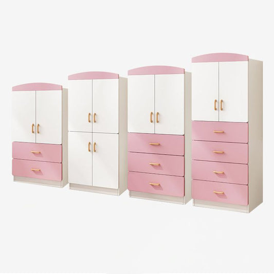 Eigentijdse stijl houten garderobe witte kleur garderobe kast voor thuis