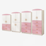 Eigentijdse stijl houten garderobe witte kleur garderobe kast voor thuis