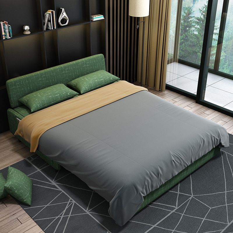 Pillow Included Convertible Sofa Armless Foldable Futon Sofa Bed Clearhalo 'furn' 'furn_futons' 'Furniture' 'Futons & Daybeds' 'Futons' 'Living Room Furniture' 1200x1200_47f08a84-aa3a-4676-aa0e-4ab539e1cd2b