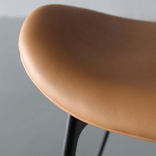 Industrial Chair with Metal Base 29"H Open Back Dining Side Chair for Restaurant Clearhalo ' kitchen&dining_furn' 'Dining Chairs' 'Dining Tables & Seating' 'dining_chair' 'furn' 'furn_dining_chair' 'Furniture' 'furniture_dining_chair' 'Kitchen & Dining Furniture' 'kitchen' 1200x1200_47f24552-e907-49ee-9f14-4369d6026480