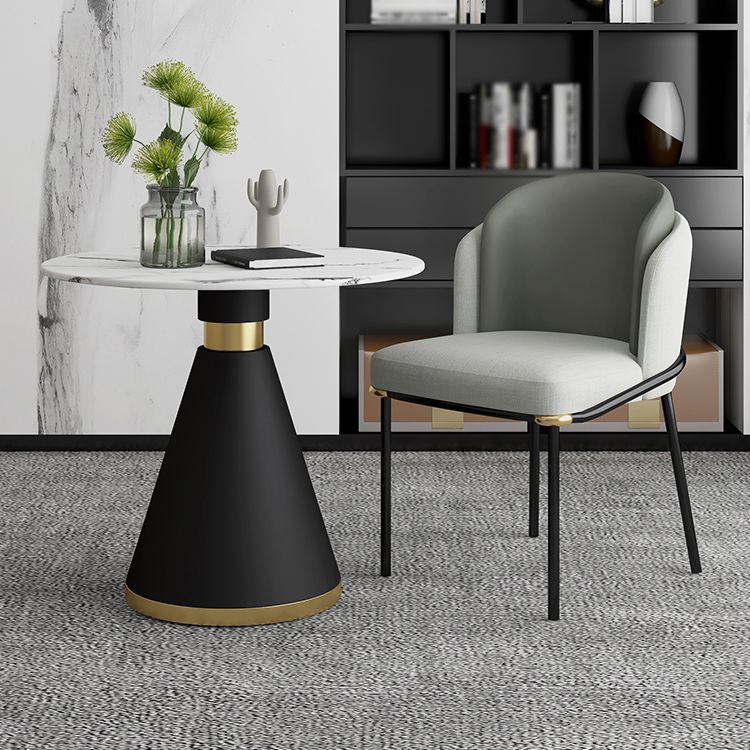 Glam 1/2/5 Pieces Dining Set Sintered Stone Dining Table Set for Dining Areas Clearhalo 'Dining Room Sets' 'Dining Tables & Seating' 'dining_room_set' 'furn' 'furn_dining_room_set' 'Furniture' 'furniture_dining_room_set' 'Kitchen & Dining Furniture' 1200x1200_47f40b72-1554-49c9-b664-e765bfb10693