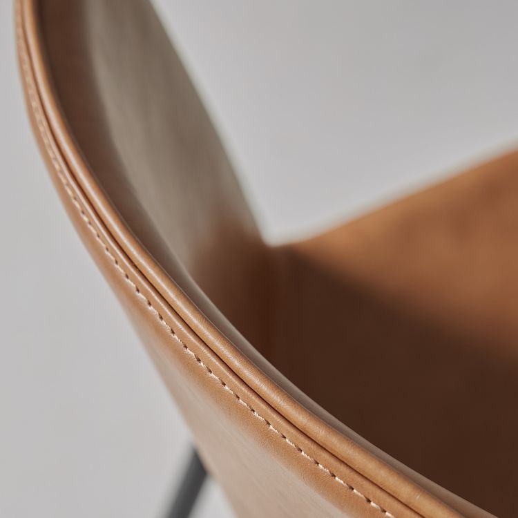 Industrial Metal Dining Room Chair Armless Upholstered Side Leather Chairs for Home Use Clearhalo ' kitchen&dining_furn' 'Dining Chairs' 'Dining Tables & Seating' 'dining_chair' 'furn' 'furn_dining_chair' 'Furniture' 'furniture_dining_chair' 'Kitchen & Dining Furniture' 'kitchen' 1200x1200_47f55536-9832-4017-9a58-126e5a1e7fdc