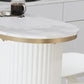 1/2/5 Pieces Modern Pub Table Set Irregular Shape Sintered Stone Top Counter Table Set