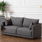Contemporary Sofa with 2 Pillows Square Arm Living Room Settee Clearhalo 'furn' 'furn_sofas' 'Furniture' 'Living Room Furniture' 'Sofa' 'sofas' 1200x1200_47fc239e-8834-4cef-8750-541873dc5939