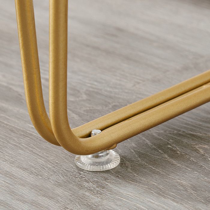 Glam Style 1/2/4 Pieces Bar Table Set Rectangle Bar Table with Wood Stools