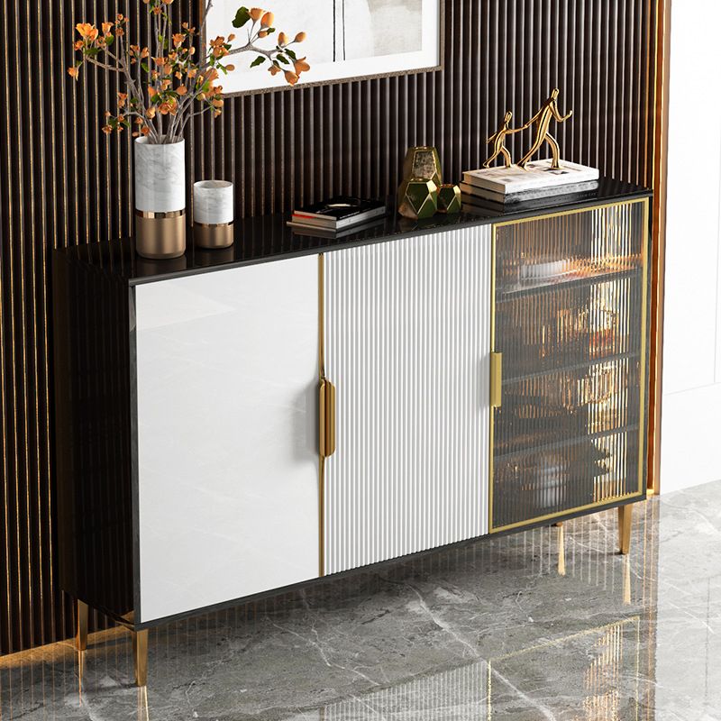 Sideboard in stile contemporaneo Black Dining Room Sideboard per cucina