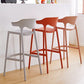 Plastic Contemporary Kitchen Dining Room Arm Stool Low Back Bar Stool Clearhalo 'Bar Furniture' 'Bar Stools' 'bar_stools' 'Furniture' 'furniture_bar_stools' 'Kitchen & Dining Furniture' 1200x1200_47fd8cf0-f46d-4bca-af1f-cab574d7fe58