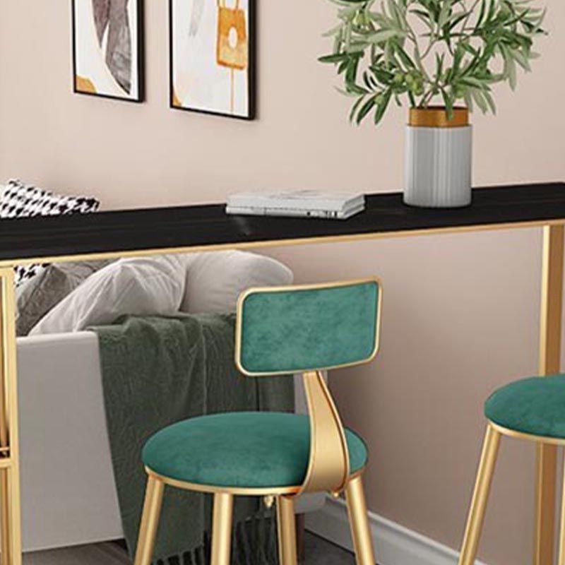 Modern Style Bar Table Stone Storage Top Pub Table for Living Room Clearhalo 'Bar Furniture' 'Bar Tables' 'bar_tables' 'furn' 'furn_bar_tables' 'Furniture' 'Kitchen & Dining Furniture' 1200x1200_47febd39-b5ef-499e-b248-fb8fb0446a87