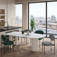 Contemporary Dining Table Sintered Stone Dining Table with 3 White Legs for Dining Clearhalo ' dining_table' 'Dining Tables & Seating' 'Dining Tables' 'furn' 'furn_dining_table' 'Furniture' 'furniture_dining_table' 'Kitchen & Dining Furniture' 'kitchen&dining_furn' 'kitchen' 'kitchen_dining_table' 1200x1200_480144d3-2f12-40e7-877e-d719b69f3b5b
