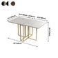Foldable Artificial Wooden Top Dining Table Extendable Rectangle Table with Trestle Base Clearhalo ' dining_table' 'Dining Tables & Seating' 'Dining Tables' 'furn' 'furn_dining_table' 'Furniture' 'furniture_dining_table' 'Kitchen & Dining Furniture' 'kitchen&dining_furn' 'kitchen' 'kitchen_dining_table' 1200x1200_480196c1-20d5-4086-8cd2-3a6a98f04bb1