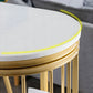 Marble Bar Table Double Pedestal Dining Table for Kitchen Living Room Clearhalo 'Bar Furniture' 'Bar Tables' 'bar_tables' 'furn' 'furn_bar_tables' 'Furniture' 'Kitchen & Dining Furniture' 1200x1200_48091bb5-f128-4822-a15f-2c3eda4e571a