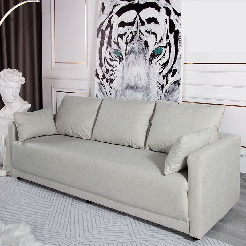 Standard Square Arm Sofa 25.59" D x 27.55" H Sofa for Living Room Clearhalo 'furn' 'furn_sofas' 'Furniture' 'furniture_sofas' 'Living Room Furniture' 'Sofa' 'sofas' 1200x1200_480ae43f-0680-4fea-bdfe-b05eb455ec53