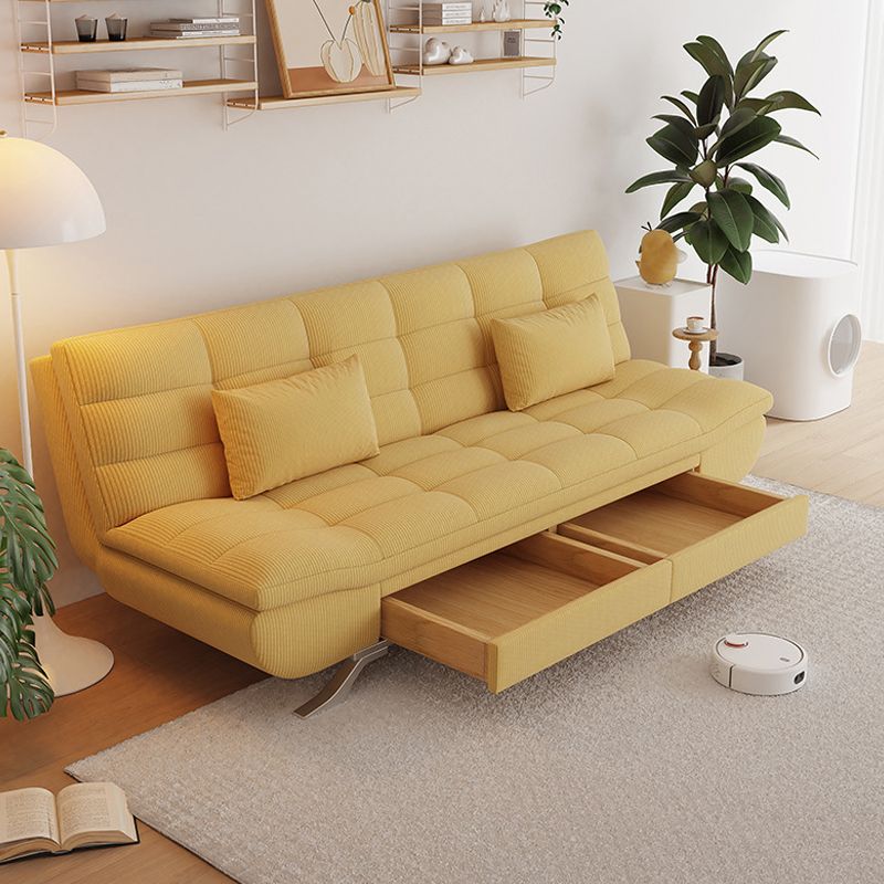 Oreiller canapé-lit de 21 "largeur de largeur comprenant un canapé-lit de rangement