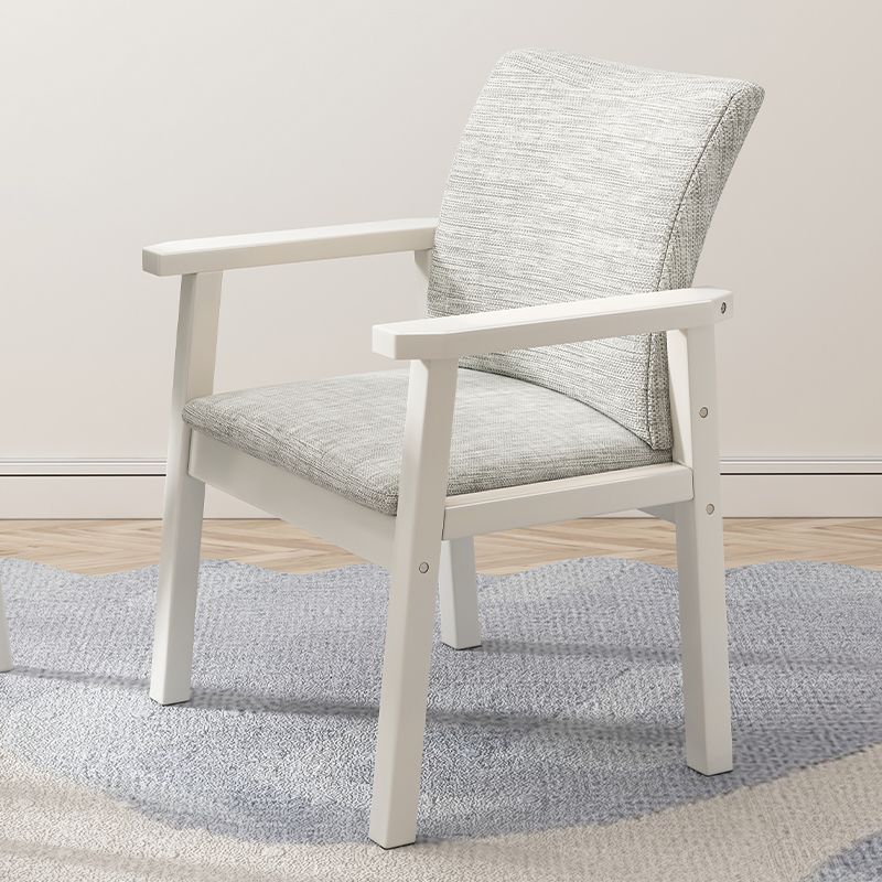 Silla de comedor de madera sólida silla de brazo de estilo moderno para comedor