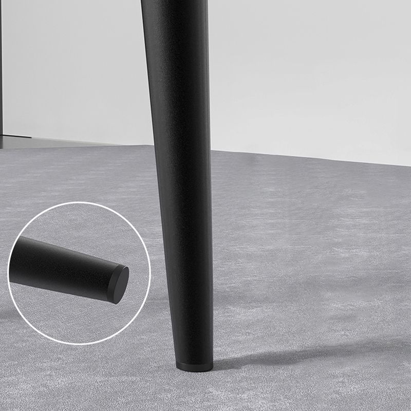 Silla de ala de ala de brazo sillas de cuero de estilo industrial de estilo industrial