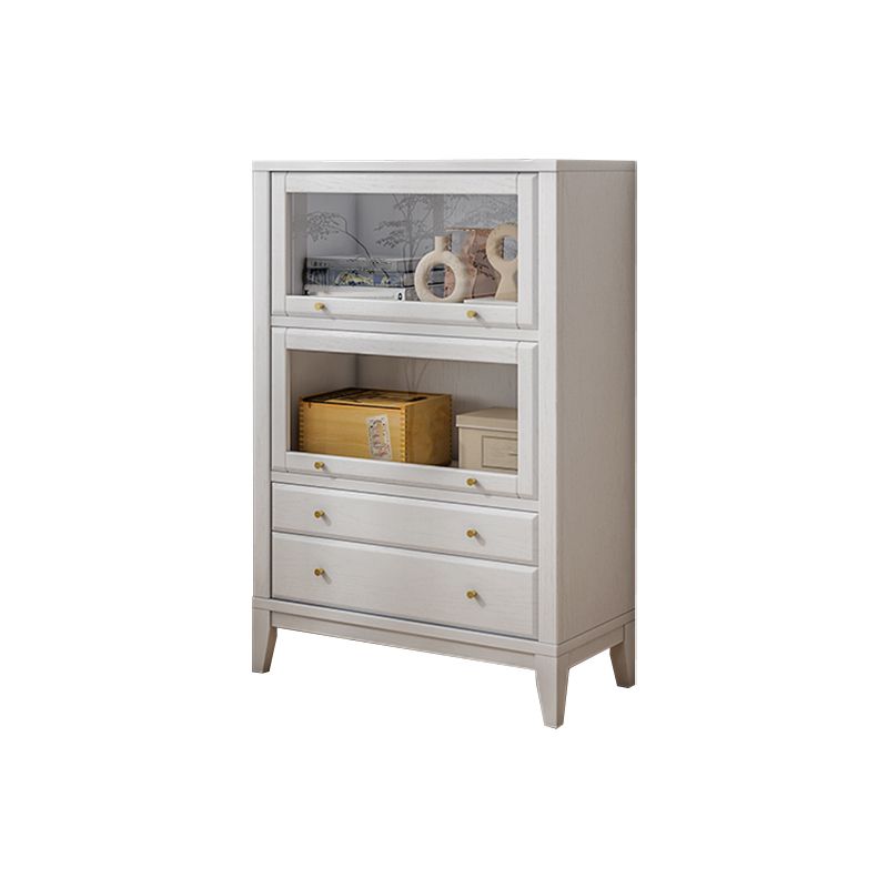 Cassa di rettangolo minimalismo moderno moderno cassa di accento di legno