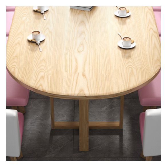 Contemporary Style Office Writing Desk Oval Wooden Writing Desk without Chair Clearhalo 'furn' 'furn_office_desk' 'Furniture' 'Office Desks' 'Office Furniture' 'office_desk' 1200x1200_481061e6-3476-4c72-af88-8c3aa3cc0f48