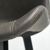 Contemporary Style Dining Chairs Armless Side Chairs for Kitchen with Metal Legs Clearhalo ' kitchen&dining_furn' 'Dining Chairs' 'Dining Tables & Seating' 'dining_chair' 'furn' 'furn_dining_chair' 'Furniture' 'furniture_dining_chair' 'Kitchen & Dining Furniture' 'kitchen' 1200x1200_48164a6e-d978-4828-aa45-9f00484695f0