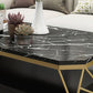 Cadre contemporain avec table basse rectangulaire simple à tiroir