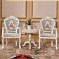 Victorian Fabric Home Arm Chair King Louis Back Matte Finish Dining Chair (Set of 2) Clearhalo ' kitchen&dining_furn' 'Dining Chairs' 'Dining Tables & Seating' 'dining_chair' 'furn' 'furn_dining_chair' 'Furniture' 'furniture_dining_chair' 'Kitchen & Dining Furniture' 'kitchen' 1200x1200_4823585a-ad34-4572-b089-008e0dd560b5