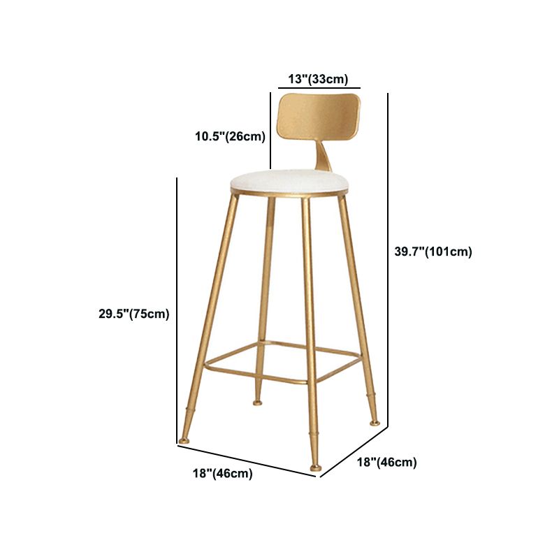 Set da tavolo da pub barregle glam 1/2/5/9 pezzi di banco bianco e oro