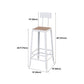 Rectangle Footrest Pub Dining Set 1/4/5 Pieces Outdoor Industrial Bar Pub Table Set Clearhalo 'Bar Furniture' 'furn' 'furn_home_bar_bar_sets' 'Furniture' 'Home Bars & Bar Sets' 'home_bar_bar_sets' 'Kitchen & Dining Furniture' 1200x1200_482668ca-24f2-415c-9ef3-3e7cdc05b740