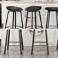 Modern Armless Backrest Counter Stool Iron Cafe Bar Stool with Acrylic Seat Clearhalo 'Bar Furniture' 'Bar Stools' 'bar_stools' 'furn' 'furn_bar_stools' 'Furniture' 'furniture_bar_stools' 'Kitchen & Dining Furniture' 1200x1200_482c6a7e-830e-4ee7-bcb8-e813fba694a2