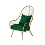 Glam Armless with Pillow Fixed Back Basic Four Leg Parsons Chair Clearhalo 'Accent Chairs' 'accent_chairs' 'Chairs & Seating' 'furn' 'furn_accent_chairs' 'Furniture' 'Living Room Furniture' 1200x1200_482cb2fc-4232-4b41-af50-f8b35bc2044e