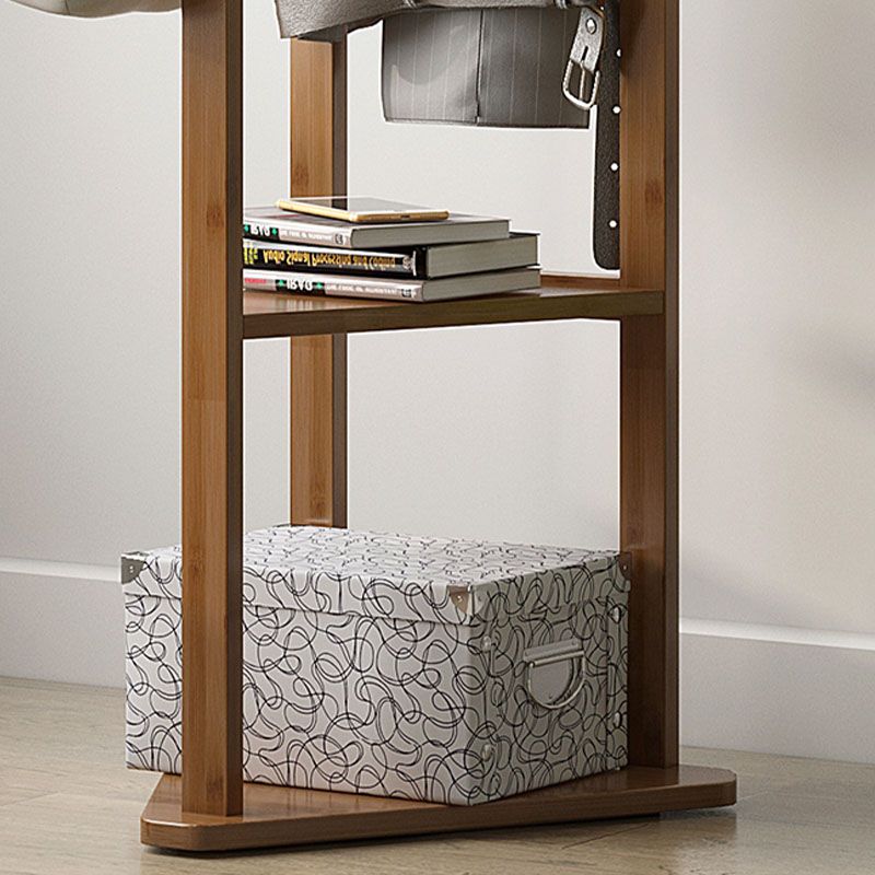 Free Standing Hall Stand traditionele houten hal stand met opslag