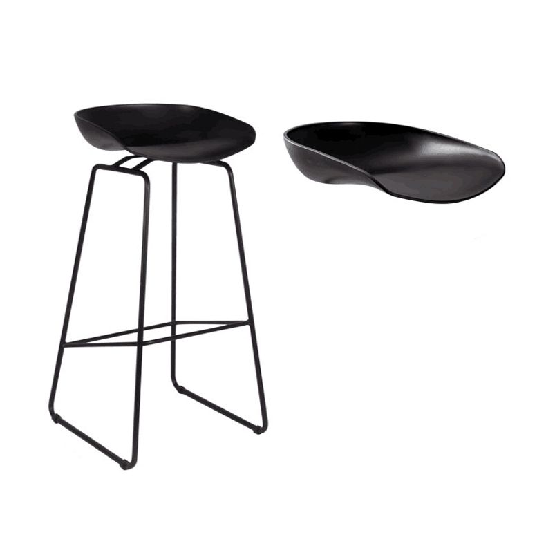 MODERNO DESSERT SHOP STOOL STOOL FINITURA Iron Finita Matte