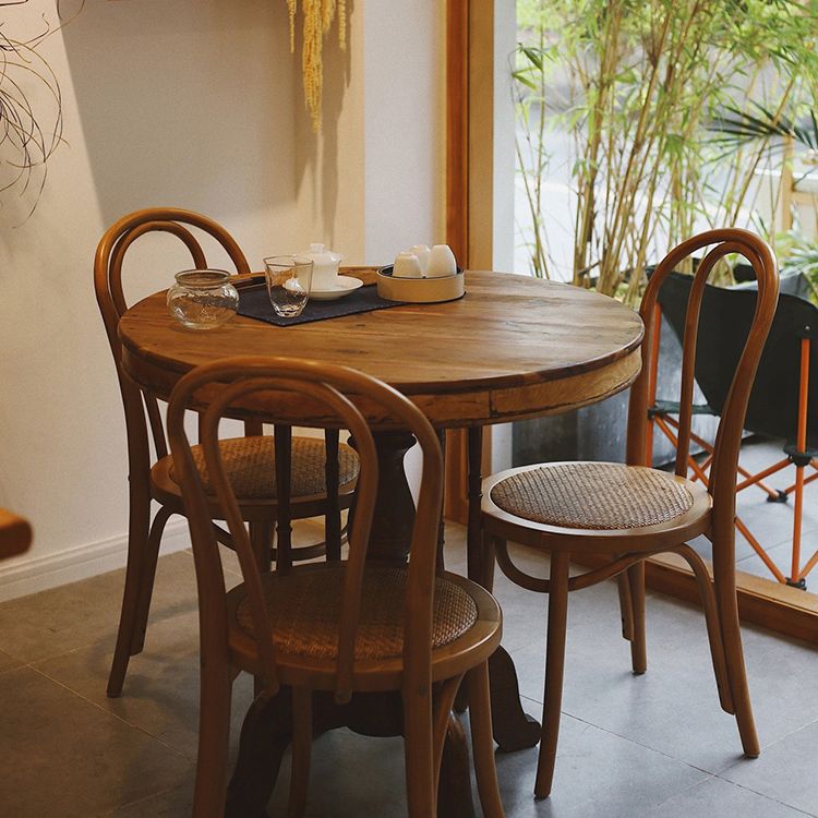 Contemporary Style Solid Wood Chair Windsor Back Side Kitchen Dining Chairs Clearhalo ' kitchen&dining_furn' 'Dining Chairs' 'Dining Tables & Seating' 'dining_chair' 'furn' 'furn_dining_chair' 'Furniture' 'furniture_dining_chair' 'Kitchen & Dining Furniture' 'kitchen' 1200x1200_48322cd7-5f94-46e8-bdce-537e82ffd548