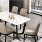 Contemporary Dining Chairs Upholstered Chairs with Solid Wood Base Clearhalo 'Dining Chairs' 'Dining Tables & Seating' 'dining_chair' 'furn' 'furn_dining_chair' 'Furniture' 'Kitchen & Dining Furniture' 1200x1200_4832db11-9b25-426c-a63c-54ff9c591947