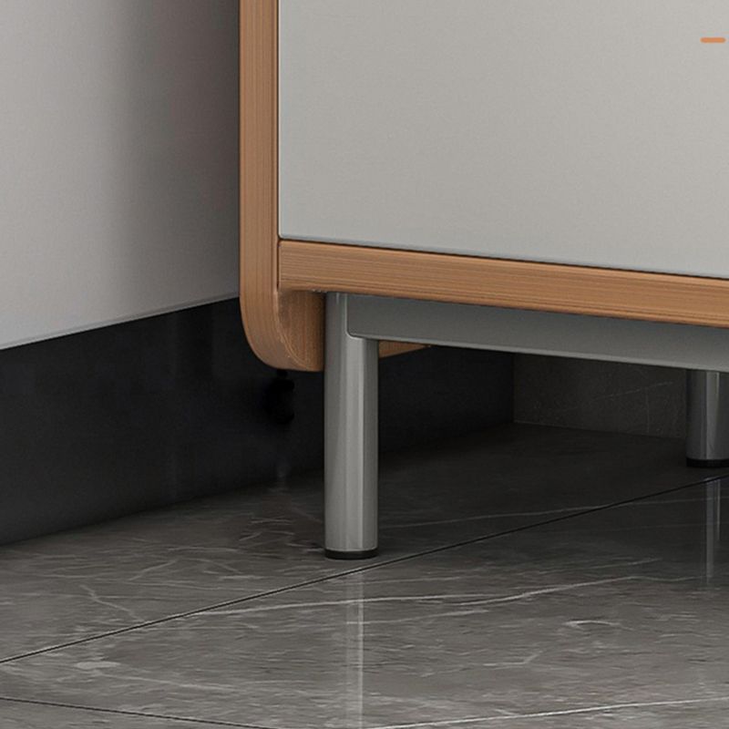 Contemporary Style Buffet Sideboard Wood Buffet Stand with Cabinet