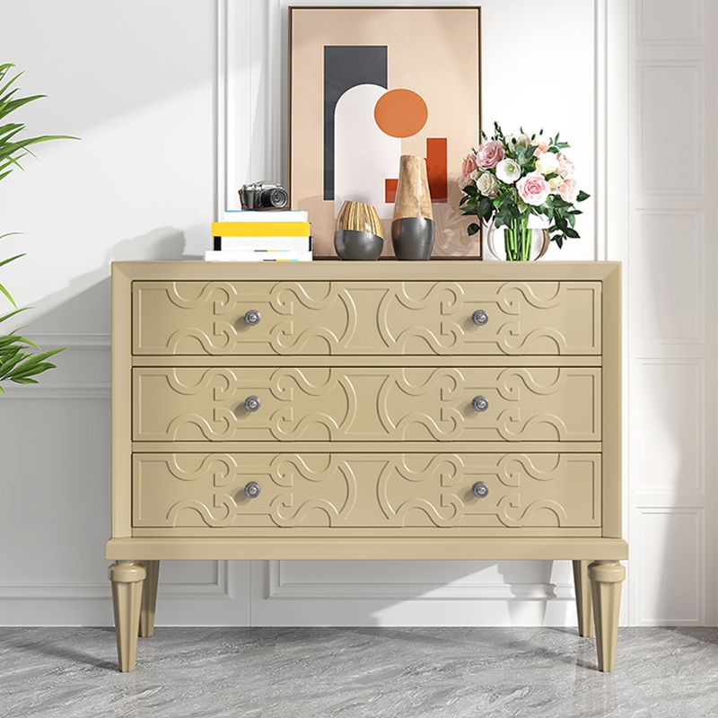 Classic Glam Horizontal Double Dresser Rubber Wood Storage Chest Dresser for Bedroom Clearhalo 'Bedroom Furniture' 'Dressers & Chests' 'dressers_chests' 'furn' 'furn_dressers_chests' 'Furniture' 1200x1200_48341cb3-ef05-4c19-ab84-548e7793fa9e