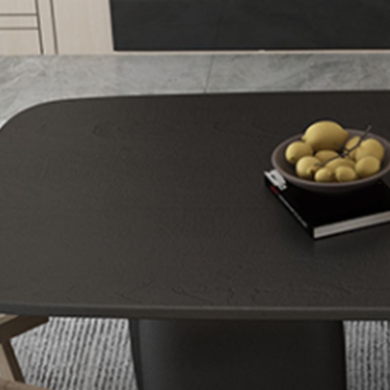 Modern 1/2/4/5 Pieces Rectangle Dining Set Solid Wood Black Dining Table with Chairs Clearhalo 'Dining Room Sets' 'Dining Tables & Seating' 'dining_room_set' 'furn' 'furn_dining_room_set' 'Furniture' 'furniture_dining_room_set' 'Kitchen & Dining Furniture' 'kitchen&dining_furn' 'kitchen' 1200x1200_4834962c-c6d9-4b95-8e45-45d7a62b3e79