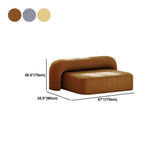 Modern Minimalist Velvet Sofa 2/3-Seater Armless Living Room Sofa Clearhalo 'furn' 'furn_sofas' 'Furniture' 'Living Room Furniture' 'Sofa' 'sofas' 1200x1200_4834acb0-d7e6-4769-bd3a-e3ee59fe8992