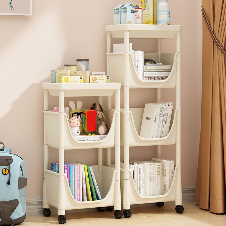 Contemporary Bookcase Vertical Plastic Book Shelf for Study Room Clearhalo 'Bookcases' 'furn' 'furn_bookcases' 'Furniture' 'Office Furniture' 1200x1200_48351dc9-3cf9-4ed9-9ac5-f948d097c52d