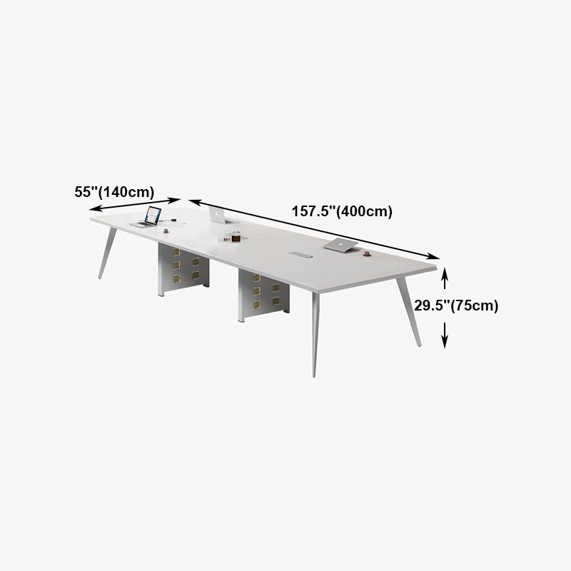 Contemporary Rectangle Dining Table Solid Wood Top Indoor Table with 4 Legs Clearhalo ' dining_table' 'Dining Tables & Seating' 'Dining Tables' 'furn' 'furn_dining_table' 'Furniture' 'furniture_dining_table' 'Kitchen & Dining Furniture' 'kitchen&dining_furn' 'kitchen' 'kitchen_dining_table' 1200x1200_483adec7-eb2c-4b3f-b5ba-1d05c591e0fb