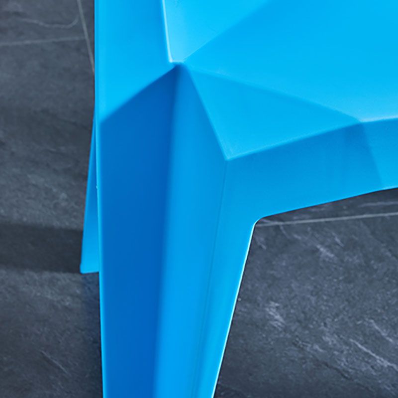 Contemporary Stackable Plastic Chair Slat Back Kitchen Arm Chair Clearhalo 'Dining Chairs' 'Dining Tables & Seating' 'dining_chair' 'Furniture' 'furniture_dining_chair' 'Kitchen & Dining Furniture' 1200x1200_483c7f3d-6d34-47bb-8d10-3e25191d7b12