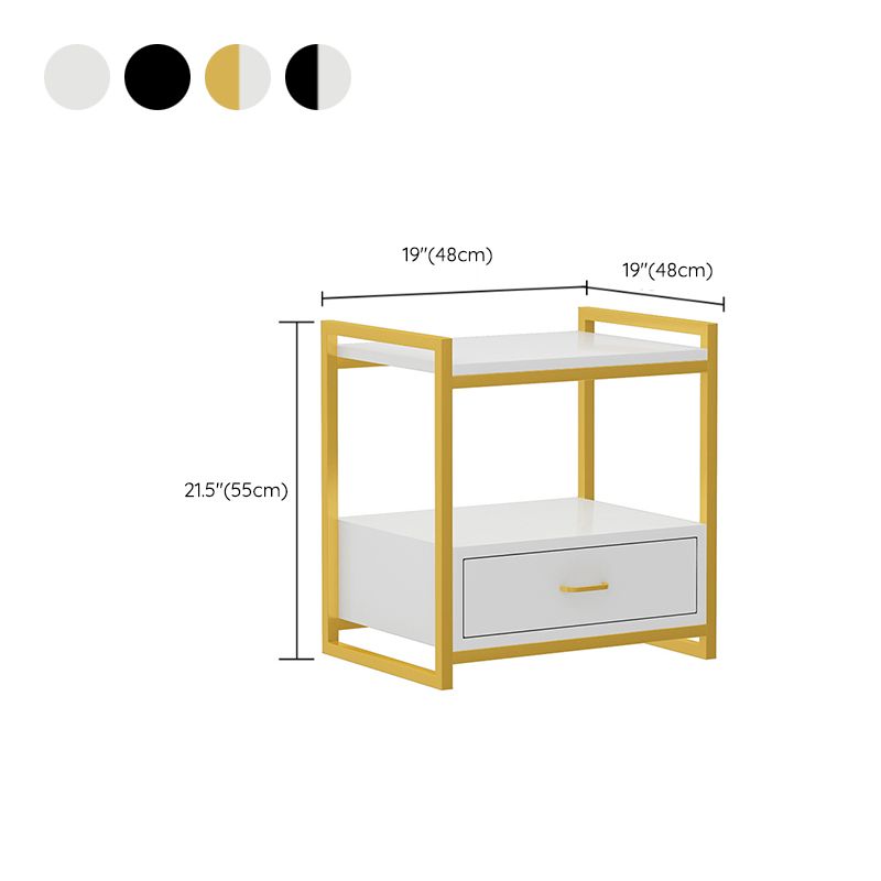 Wooden Bed Nightstand Contemporary Accent Table Nightstand with Drawer Clearhalo 'Bedroom Furniture' 'furn' 'furn_night_stand' 'Furniture' 'night_stand' 'Nightstands' 1200x1200_483f9ea3-7d14-4ba5-bf94-a7bd2b4194fe