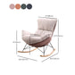 Indoor Single Rocking Chair Modern Style Lazy Rocking Chair for Bedroom