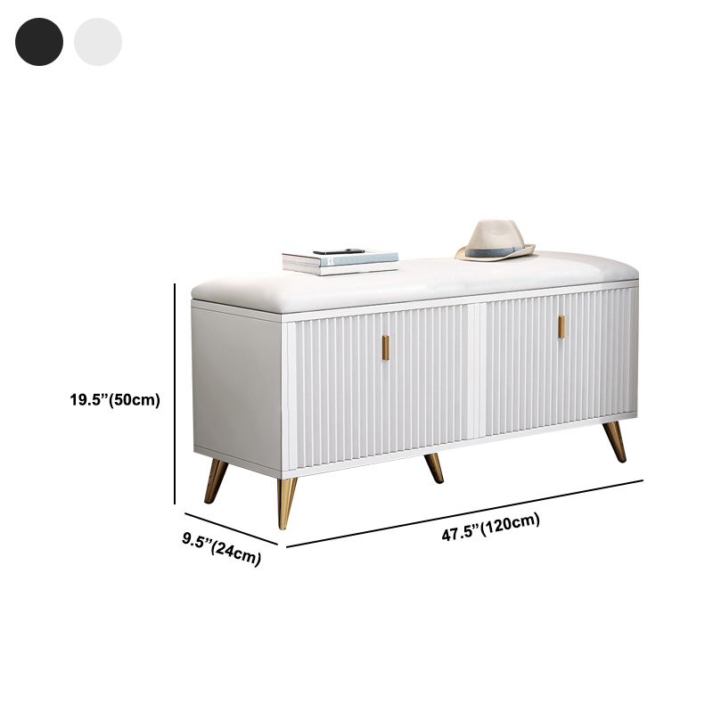 Panchina di posti a sedere in legno fabbricata 11,8 "W glam ammortizzazione imbottita