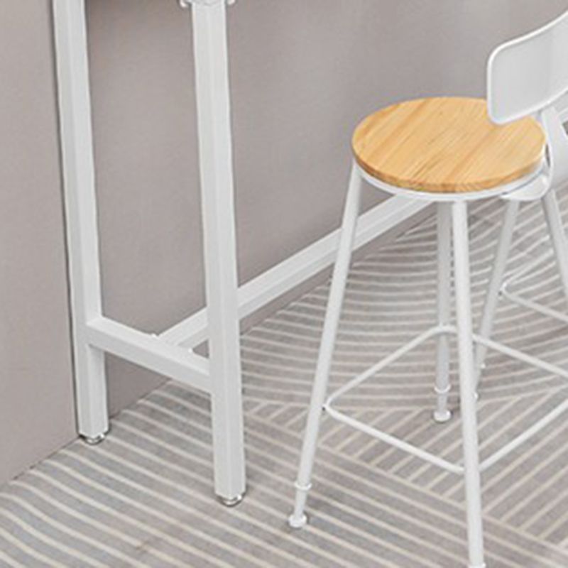 Modern Style Rectangle Wood Bar Table 1/5/9 Pieces Bar Table Set for Kitchen Clearhalo 'Bar Furniture' 'furn' 'furn_home_bar_bar_sets' 'Furniture' 'Home Bars & Bar Sets' 'home_bar_bar_sets' 'Kitchen & Dining Furniture' 1200x1200_48458124-1155-4f32-9c1d-f29b74a2cfd2