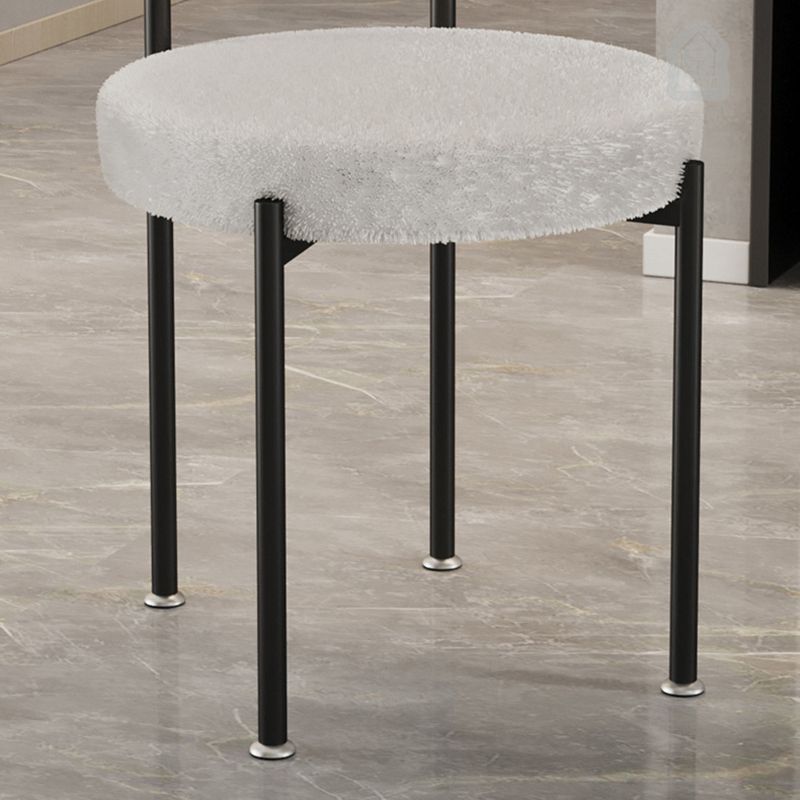 Contemporary Open Back Chair Upholstered Dining Side Chair for Home Clearhalo 'Dining Chairs' 'Dining Tables & Seating' 'dining_chair' 'furn' 'furn_dining_chair' 'Furniture' 'Kitchen & Dining Furniture' 1200x1200_4845d4ff-24ec-4a0d-b671-db8692f24ef6