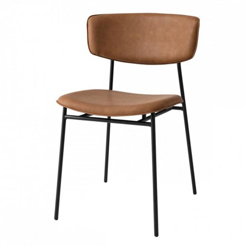 Upholstered Dining Chair Glam Style Open Back Side Chair for Indoor Clearhalo 'Dining Chairs' 'Dining Tables & Seating' 'dining_chair' 'furn' 'furn_dining_chair' 'Furniture' 'furniture_dining_chair' 'Kitchen & Dining Furniture' 1200x1200_484607f4-1c6f-4aa1-8bcf-426bd1fb4896