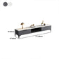 16 - Inch H Wood / Stone TV Console , Minimalist TV Cabinet - Grey / White Clearhalo 'furn' 'furn_tv_stands_entertainment_centers' 'Furniture' 'Living Room Furniture' 'TV Stands & Entertainment Centers' 'TV Stands & Media Storage Furniture' 'tv_stands_entertainment_centers' 1200x1200_484a5edb-7481-45f9-a713-f0f2bc3c6517