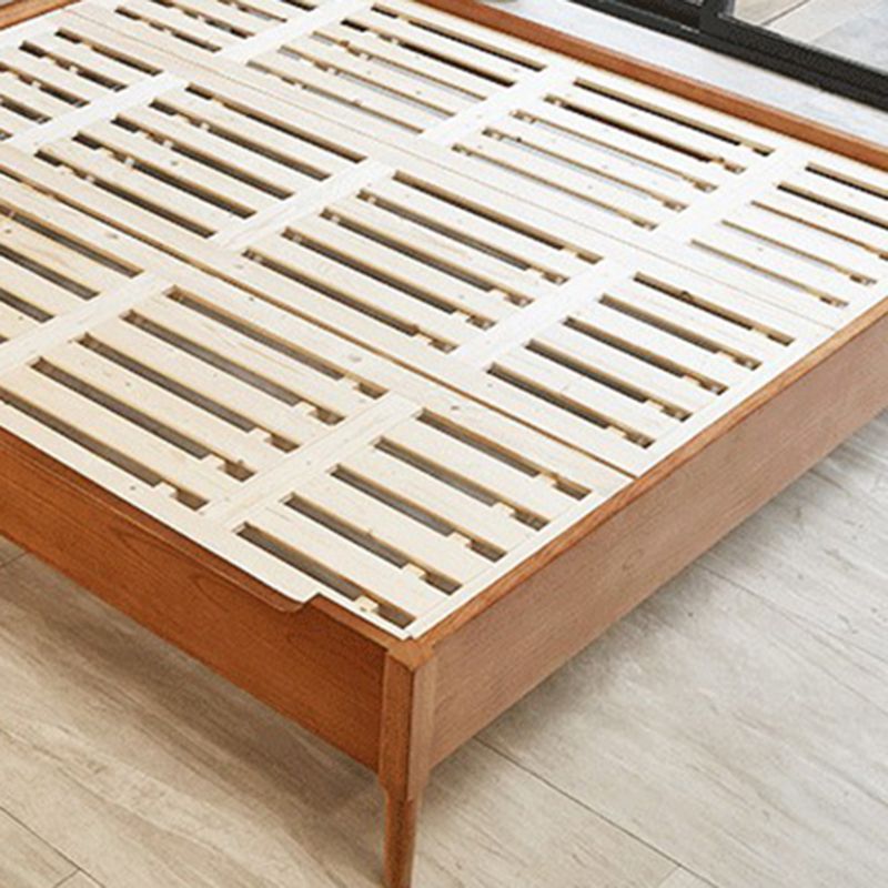 Tropical Standard Bed Solid Wood Solid Color Panel Bed with Headboard Clearhalo 'Bedroom Furniture' 'Beds' 'furn' 'furn_beds' 'Furniture' 1200x1200_484b19d4-04c4-4ff1-bd50-5b5ecab228d2