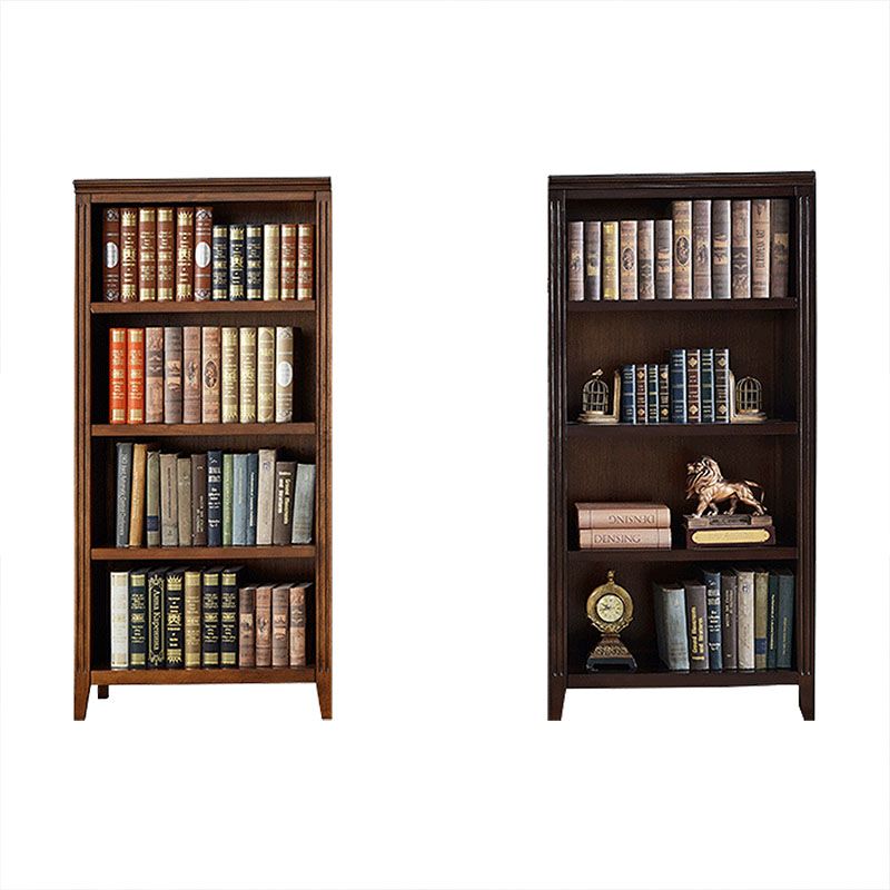 Contemporary Closed Back Standard Bookshelf Wooden Bookcase for Study Room Clearhalo 'Bookcases' 'furn' 'furn_bookcases' 'Furniture' 'Office Furniture' 1200x1200_484c1268-7e50-492d-9e96-2195aca7363b